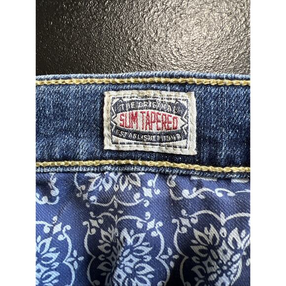 Devil Dog Jeans Mens 30x30 Blue Slim Tapered Sanforized Denim 29" Inseam - Picture 9 of 15